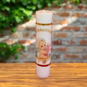 Vela de Bautizo Redonda