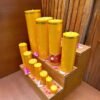 Cirio para iluminación Amarillo 2