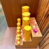 Cirio para iluminación Amarillo 3
